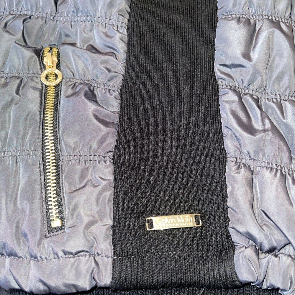 CALVIN KLEIN PERFORMANCE Women’s S Polyester Vest Gray Black - Picture 8 of 8